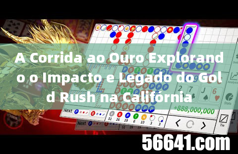 A Corrida ao Ouro Explorando o Impacto e Legado do Gold Rush na Califórnia